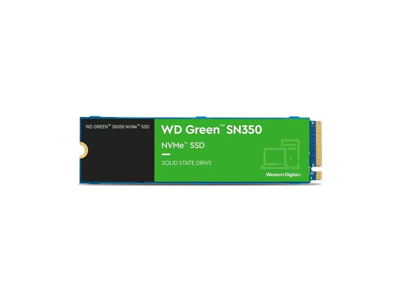 Твердотельный накопитель SSD WD Green SN350 WDS200T3G0C M2.2280 2ТБ NVMe (QLC) (886022)