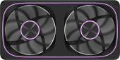 Вентилятор для корпуса Formula Air Fusion 2 Reverse ARGB 120х120x28 черный 4-pin 39.11дБ (упак.:2шт) (AIR FUSION 2 BK REVERSE) Ret