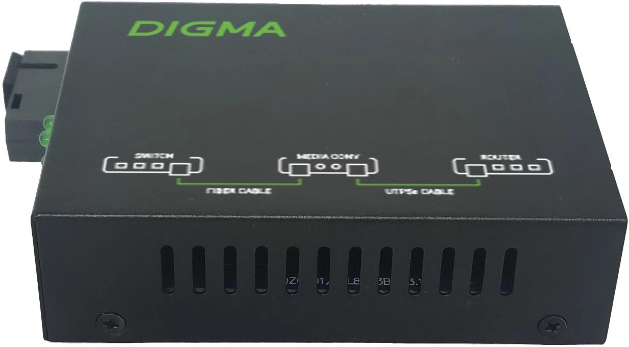 Медиаконвертер Digma DMC-1G53-20B