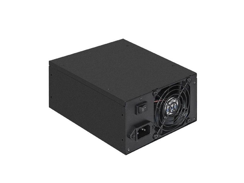 Exegate EX292192RUS Серверный БП 1000W ExeGate ServerPRO-1000ADS (ATX, APFC, КПД 82% (80 PLUS), 2x8cm fans, 24pin, 2x(4+4)pin, 2xPCIe, 10xSATA, 5xIDE, black)
