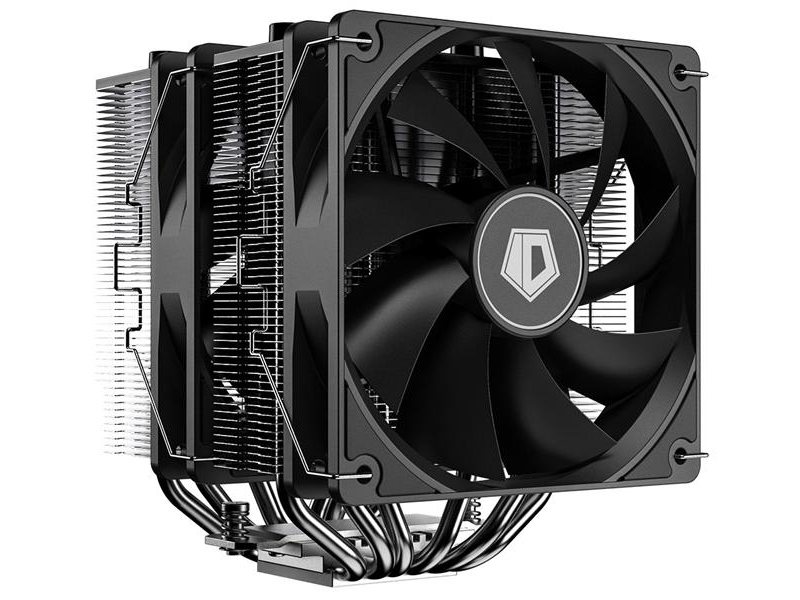 Устройство охлаждения(кулер) ID-Cooling SE-206-XT Soc-AM5/AM4/1200/1700/1851 черный 4-pin 15-35dB Al+Cu 250W 1100gr Ret