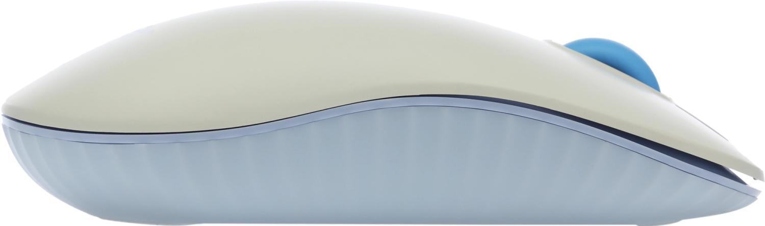Мышь Acer OMR205 белый/голубой оптическая 1200dpi беспров. USB для ноутбука 3but (ZL.MCEEE.02H)