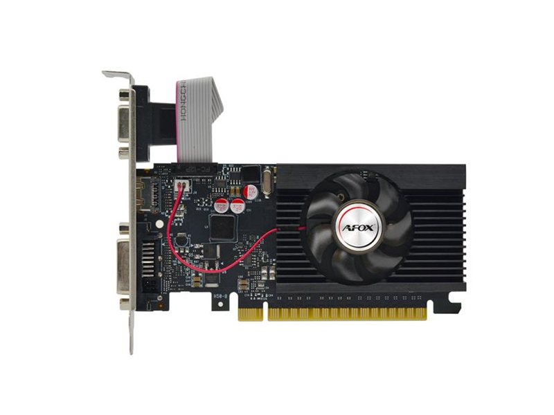 Видеокарта Afox GT710 2G DDR3 64BIT, LP Single Fan (AF710-2048D3L5-V3) RTL {30} (780520)