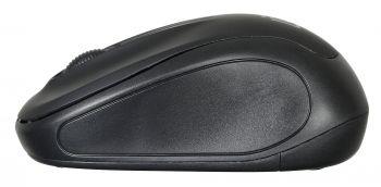 Мышь Оклик 665MW черный оптическая 1600dpi беспров. USB для ноутбука 3but (1025130)