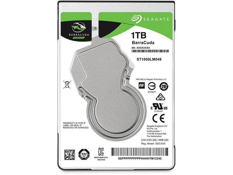 Жесткий диск/ HDD Seagate SATA 1Tb 2.5"" 7mm 5400 128Mb 1 year warranty