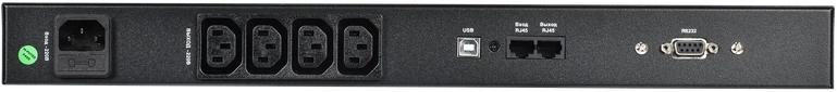 Источник бесперебойного питания ITK Electra ELR-750VA-1-002 450Вт 750ВА черный