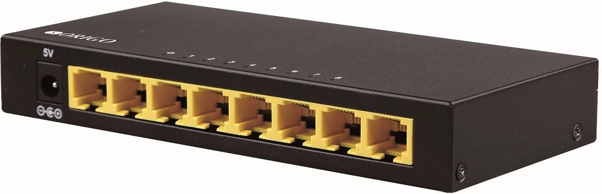 Коммутатор Origo OS2208 OS2208/A1A 8x1Гбит/с неуправляемый