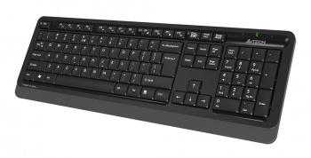 Клавиатура + мышь A4Tech Fstyler FG1010 клав:черный/серый мышь:черный/серый USB беспроводная Multimedia (FG1010 GREY)
