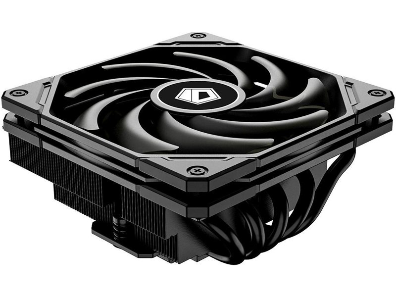 Устройство охлаждения(кулер) ID-Cooling IS-55 Soc-AM5/AM4/1200/1700/1851 черный 4-pin 31.2-31.2dB Al+Cu 125W 450gr Ret (IS-55 BLACK)