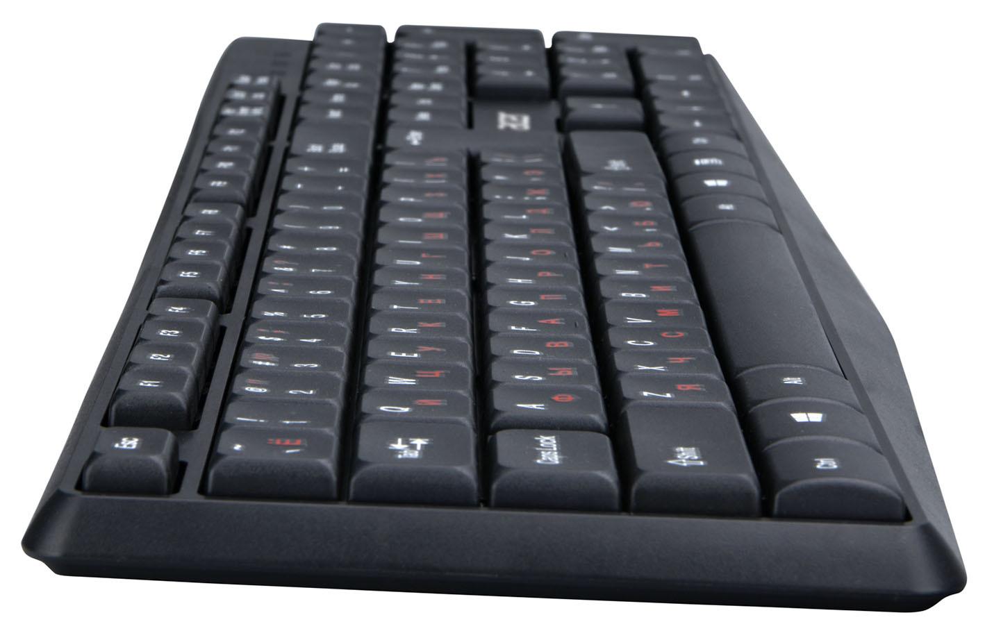 Клавиатура Acer OKW121 черный USB (ZL.KBDEE.00B) кабель 1.5м