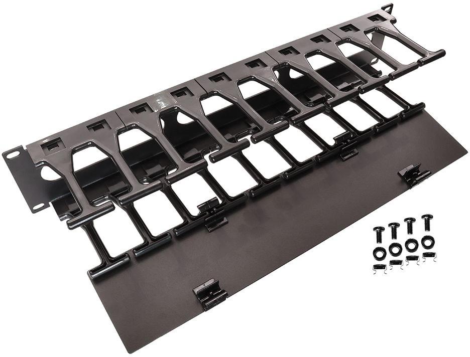 Кабельный органайзер Lanmaster LAN-ORG-PF/S-1U пальцы 1U шир.:19" глуб.:106мм