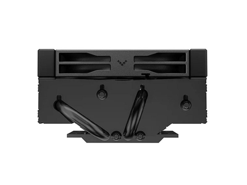 Cooler Deepcool AN400 BLACK LGA1700/1200/115X/AM5/AM4 низкопрофильный 52,5 mm TDP 150W, PWM, Fan 120mm