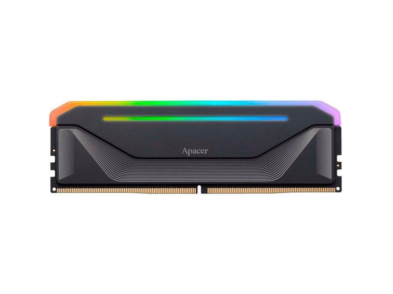Оперативная память Apacer DDR5 32GB 6000MHz DIMM NOX RGB Black Gaming Memory CL38 1.35V (Retail) 2048*8 Heat Sink (Retail) 3 years (AH5U32G60C622NBAA-1)