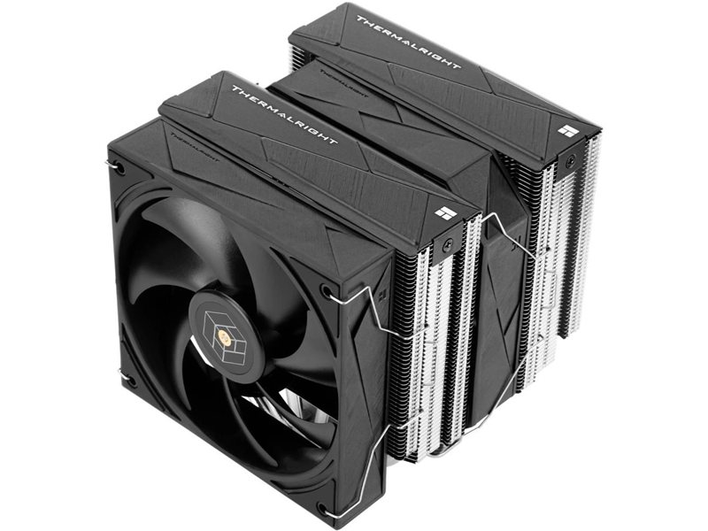 Thermalright Кулер Royal Pretor 130 LGA115X/1200/1700/1851/2011/2066 (1x120mm + 1x130mm PWM Fan, медное основание, 6 тепл. трубок 6мм) / TRRP130