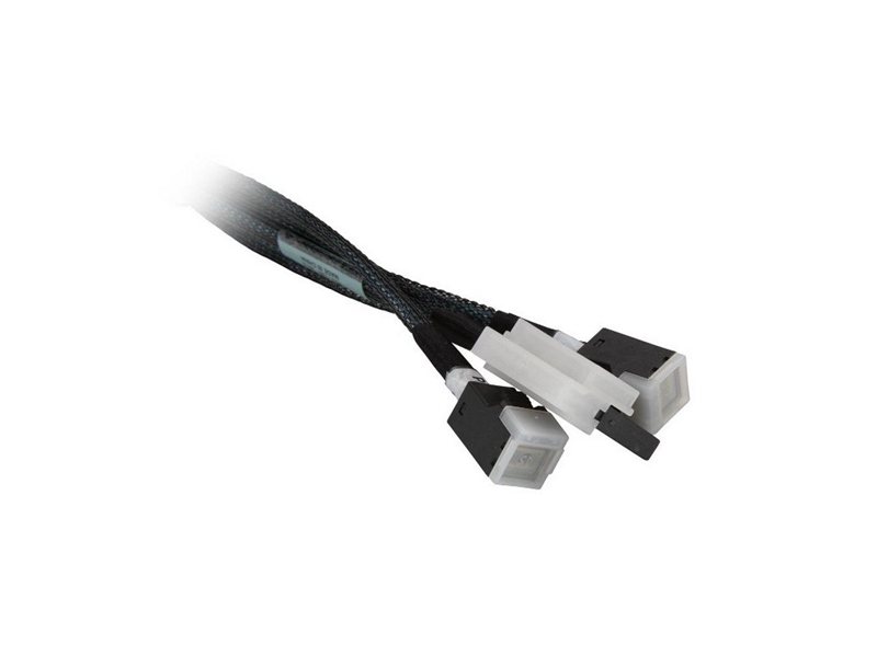 Кабель SuperMicro CBL-SAST-0826 Slimline SAS x8 (LE) to 2x MINI SAS HD,INT, 70CM,32AWG (386239)