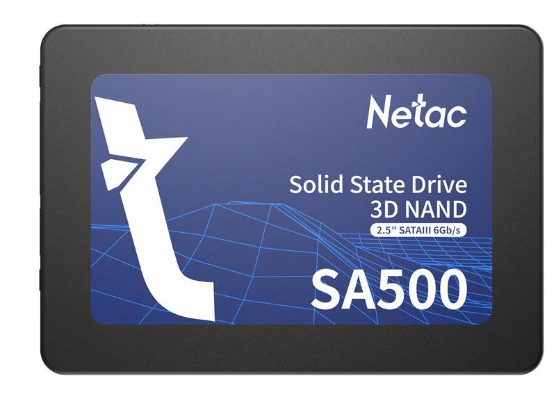 Накопитель SSD Netac SATA-III 128GB NT01SA500-128-S3X SA500 2.5"