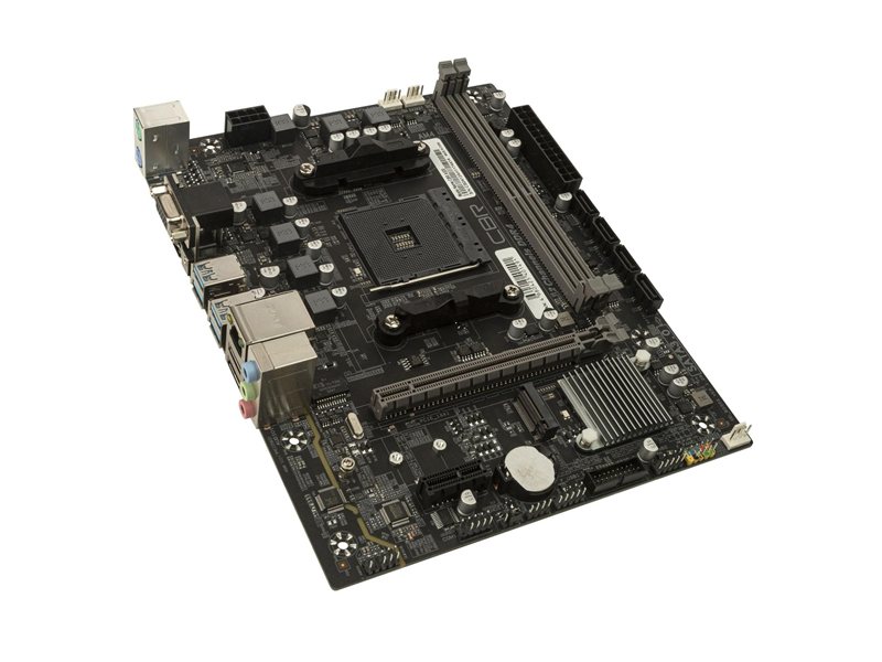 CBR A520 OEM { Chipset A520, Socket AM4, 2*DDR4, mATX, VGA+HDMI, 1*PCIEx16,1*PCIEx1,1*M.2(NVME & SATA), 4*SATA3, 2*USB2.0 + 4*USB3.0, LAN 1Gb} OEM УПАКОВКА