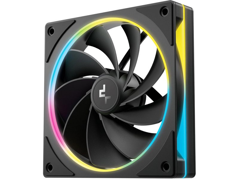 Вентилятор для корпуса Deepcool FL12R SE Reverse ARGB 120х120x25 черный 4-pin 25.79дБ (R-FL12RSE-BKAPN1-G) Ret