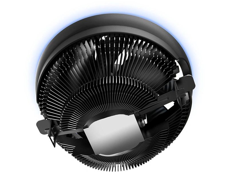 Устройство охлаждения(кулер) PcCooler E126M B одноцветная Soc-AM5/AM4/1200/1700/1851 черный 4-pin 26.5dB Al 90W 290gr Ret (R3-0120WBKBXX-GL)