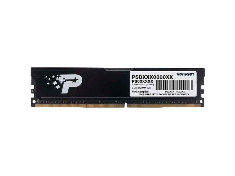 Память DDR4 32GB 3200MHz Patriot PSD432G32002 Signature RTL PC4-25600 CL22 DIMM UDIMM 288-pin 1.2В single rank Ret