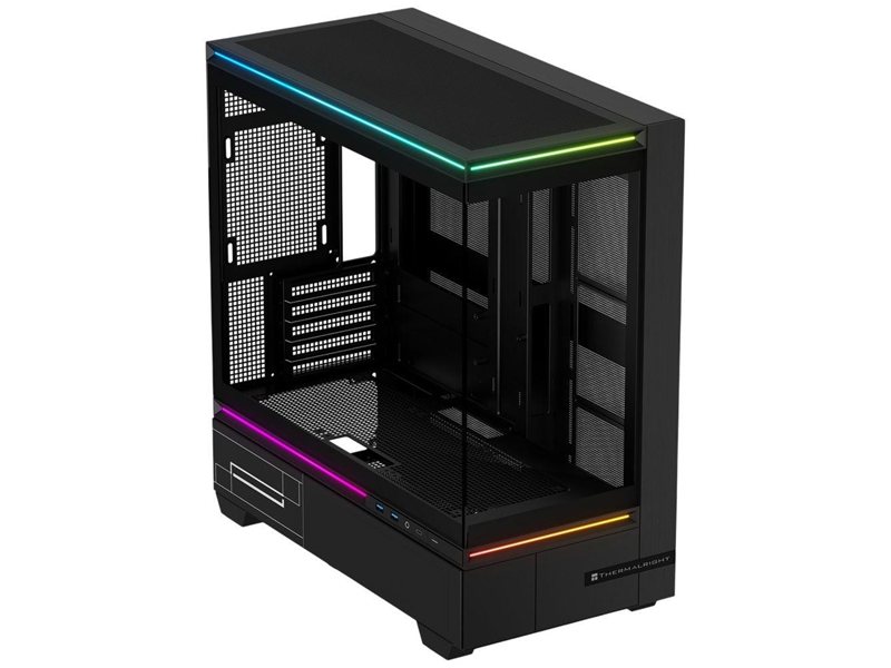 Корпус Case Thermalright TL-M10 Black mATX / win / black / no PSU / Tempered Glass