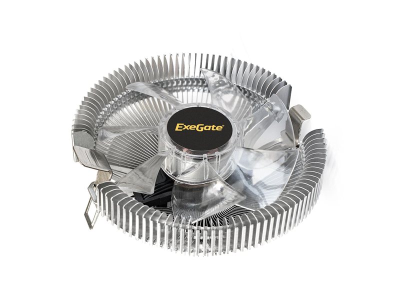 Exegate EX286226RUS Кулер ExeGate Wizard EE91-PWM.RED (Al, LGA775/1150/1151/1155/1156/1200/1700/1851/AM2/AM2+/AM3/AM3+/AM4/AM5/FM1/FM2/754/939/940, TDP 75W, Fan 90mm, PWM, 800-2400RPM, Hydro bearing,