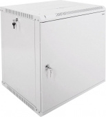 Шкаф коммутационный ЦМО (ШРН-12.500.1) настенный 12U 600x529мм пер.дв.стал.лист 200кг серый 470мм 18кг 180град. 612мм металл