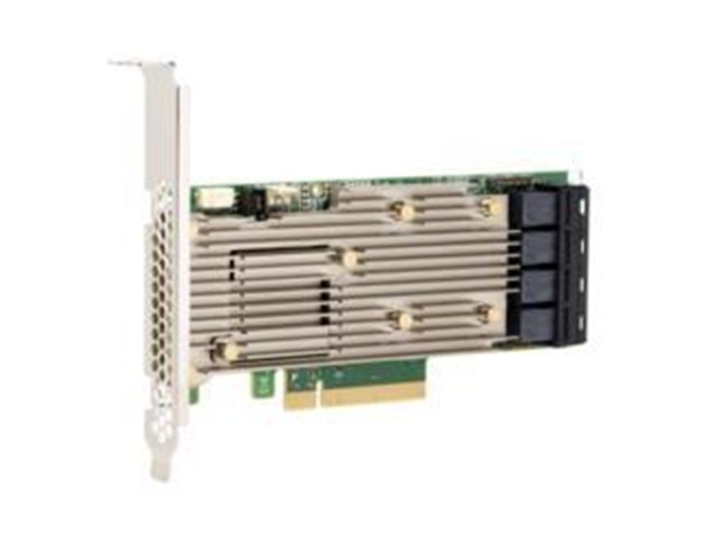 Контроллер/ MegaRAID SAS 9460-16i SGL (16-Port Int., 12Gb/s SAS/SATA/PCIe (NVMe), PCIe 3.1, 4GB DDR4)