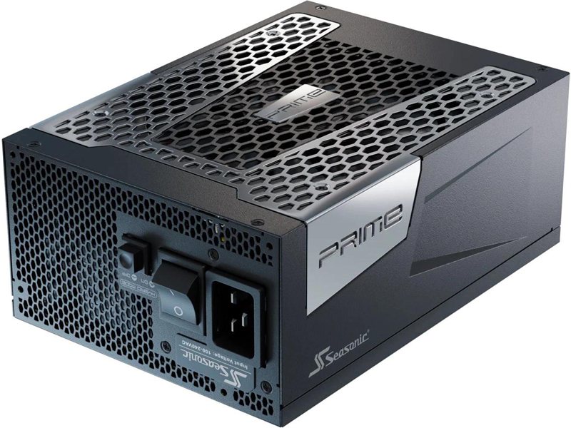 Seasonic Prime PX-1600 Gen.5 80+ platinum (20+4pin) APFC 135mm fan 18xSATA Cab Manag RTL