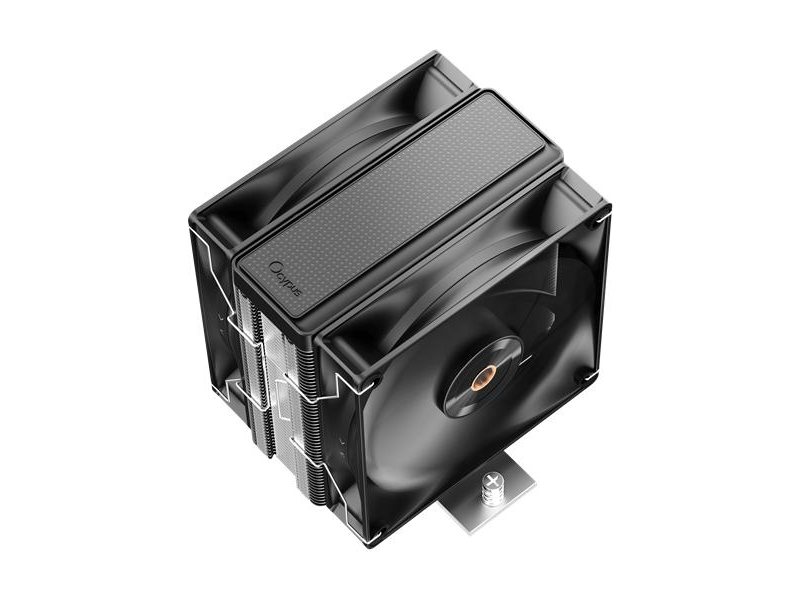 Кулер для процессора Ocypus Delta A40 Elite BK Dual Fan, 2x120mm FAN, Top Panel, 4 HEAT PIPES, 4-PIN PWM, 500-2000 RPM, 29DBA, HYDRO BEARING, LGA115X/1200/1700/18XX, AM4/AM5