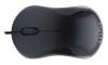Мышь Оклик 115S черный оптическая 1200dpi USB для ноутбука 3but (711636)