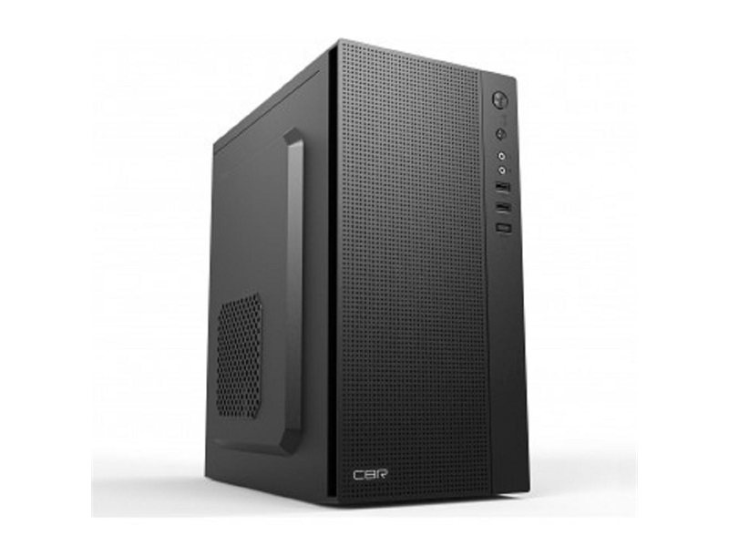 CBR Корпус mATX Minitower MX08, без БП, 2*USB 2.0, HD Audio+Mic, Black [PCC-MATX-MX08-WPSU]