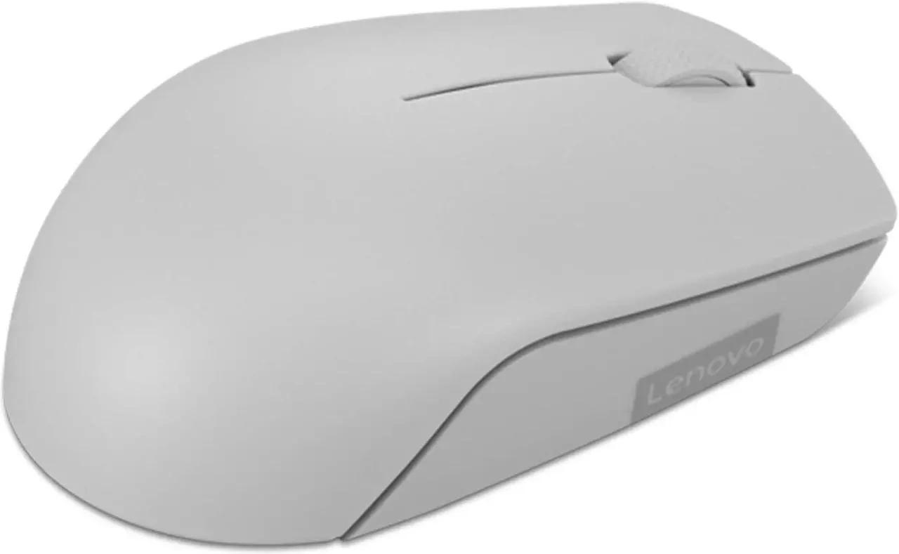 Мышь Lenovo 300 Wireless Compact серый оптическая 1000dpi беспров. USB 2but (GY51L15678)