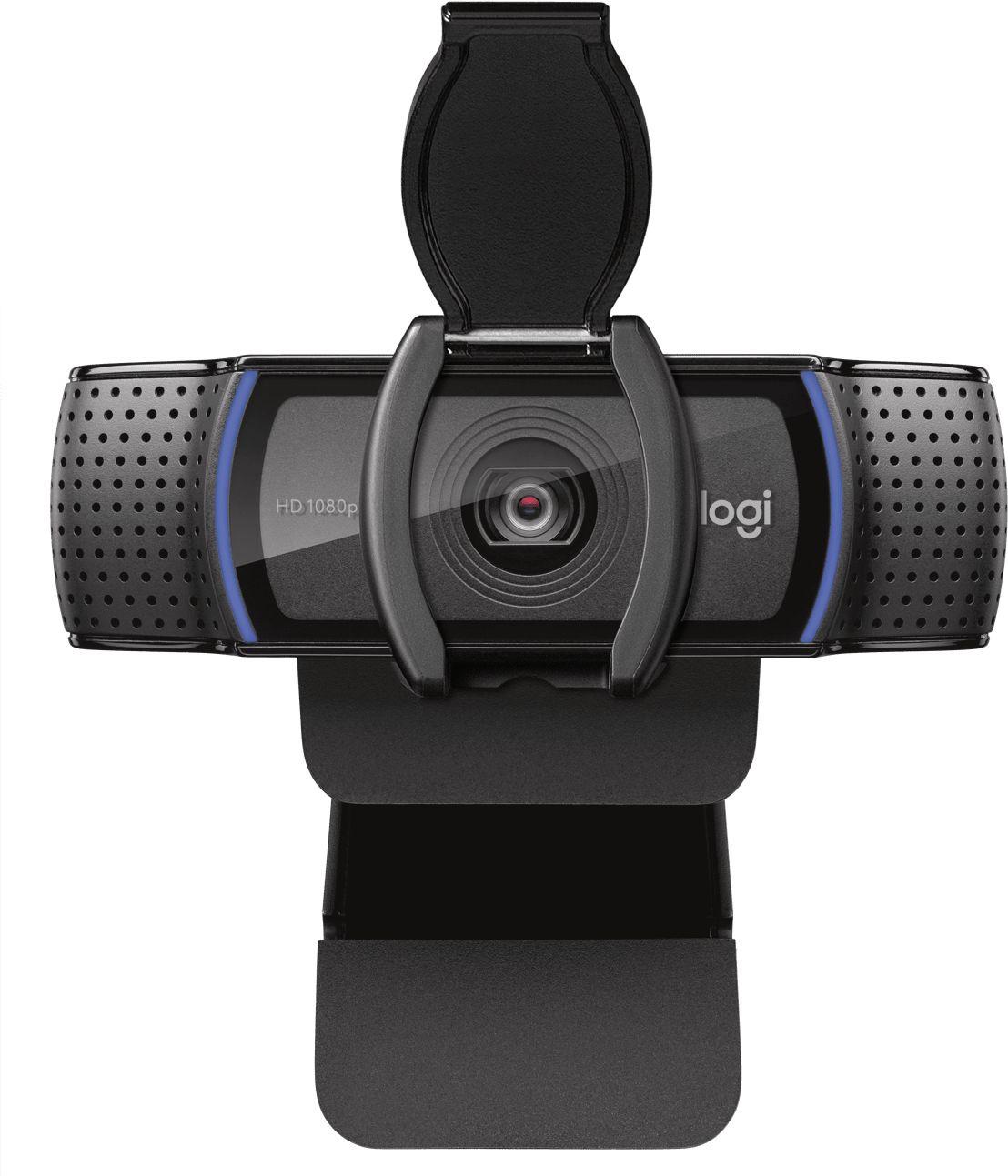 Камера Web Logitech HD Webcam C920e черный 3Mpix (1920x1080) USB2.0 с микрофоном (960-001086)