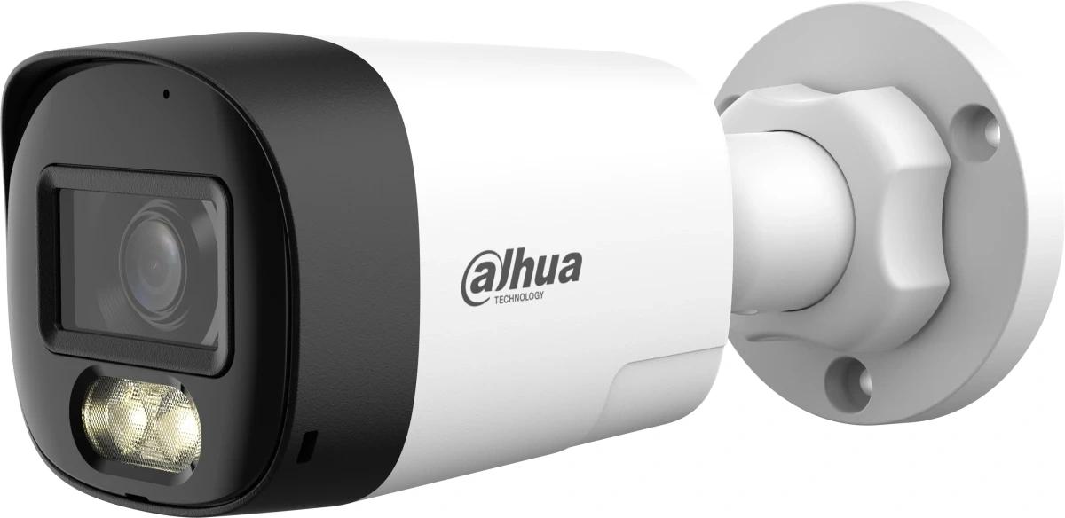 Камера видеонаблюдения аналоговая Dahua DH-HAC-HFW1801RLP-IL-T-0280B 2.8-2.8мм HD-CVI HD-TVI цв. корп.:белый