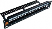 Патч-панель наборная Lanmaster LAN-PP12OK-UTP/10 10" 1U 12x UTP