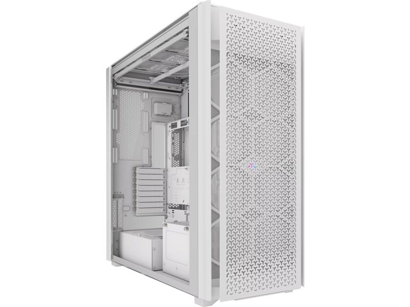 Корпус без блока питания/ Case Corsair iCUE LINK 9000D Airflow, Full-Tower, TG, no fan, 4xUSB-A 3.2, 2xUSB 3.2 Type-C, SSI-EEB, E-ATX, ATX, mATX, mITX White