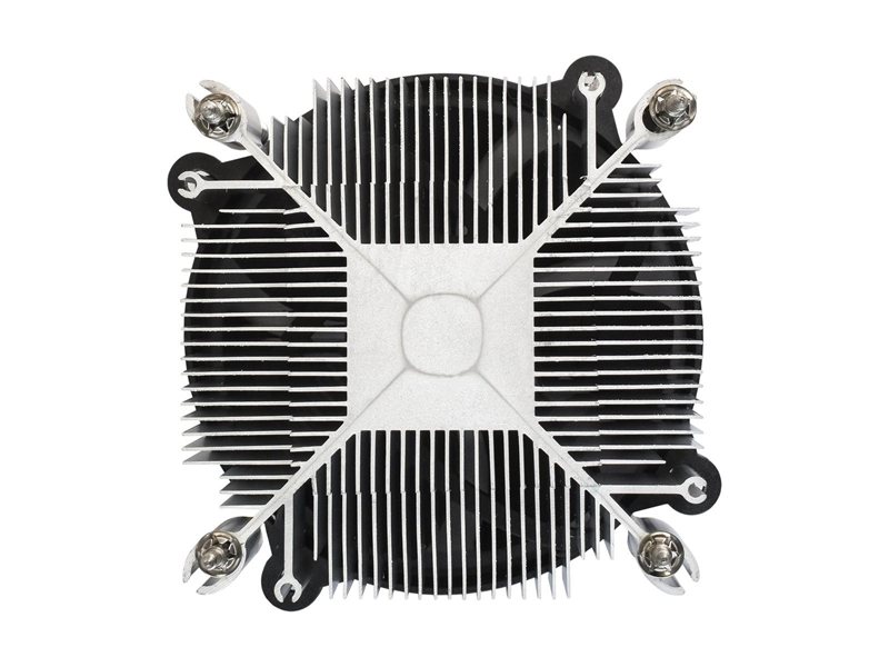 Exegate EX292655RUS Кулер ExeGate ETA-20.PWM.V1700 (Al, LGA1700/1150/1151/1155/1156/1200/1366, TDP 90W, Fan 95mm, PWM 900-2400RPM, Hydro bearing, 4pin, 11-24db, 345г, с термопастой, на винтах, Color B