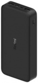 Мобильный аккумулятор Xiaomi Redmi PB200LZM 20000mAh QC3.0 18W 2.4A 2xUSB-A черный (VXN4304GL)