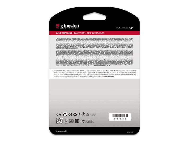 Твердотельный накопитель SSD Kingston 2.5" 240GB A400 Client SSD SA400S37/240G SATA 6Gb/s, 500/350,MTBF 1M,TLC,80TBW,RTL