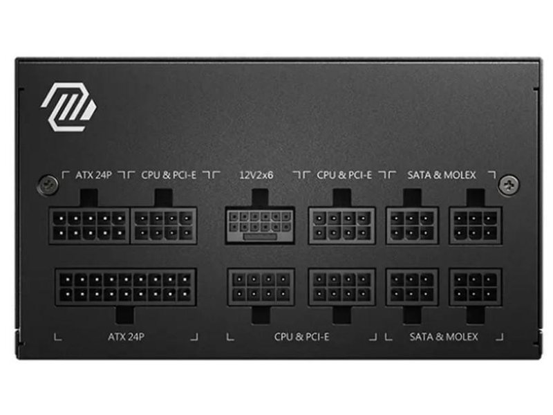 Блок питания MSI ATX 850W MAG A850GL PCIE5 WHITE