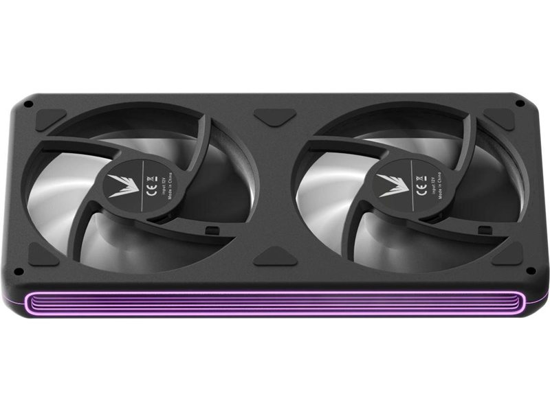 Вентилятор для корпуса Formula Air Fusion 2 Reverse ARGB 120х120x28 черный 4-pin 39.11дБ (упак.:2шт) (AIR FUSION 2 BK REVERSE) Ret