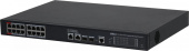 Коммутатор Dahua DH-S4220-16GT-190 16x100Мбит/с 2x1Гбит/с 2SFP 16PoE 190W управляемый