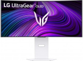 Монитор LG 34" UltraGear 34GX90SA-W черный OLED LED 21:9 HDMI M/M матовая HAS Piv 275cd 178гр/178гр 3440x1440 240Hz G-Sync FreeSync Premium DP WQ USB 10.4кг