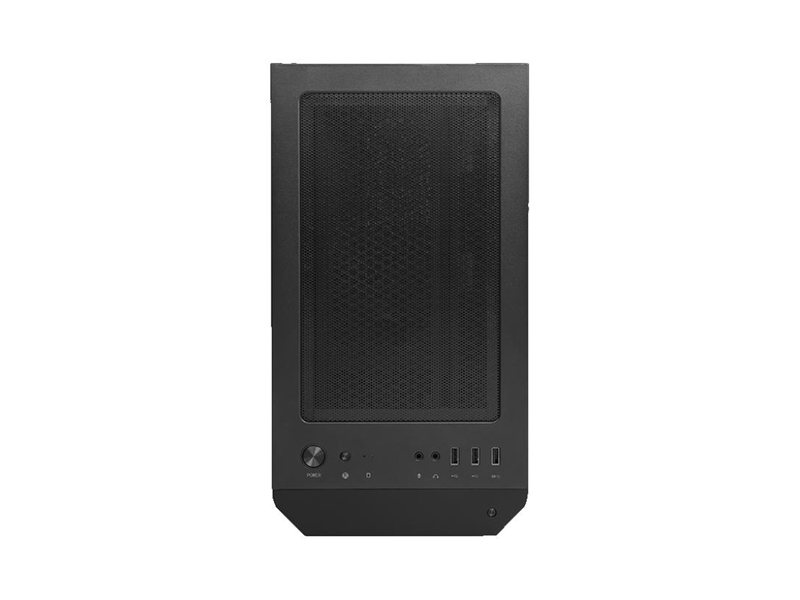 Корпус ПК без блока питания/ Case MSI MAG FORGE M100R, Mini-Tower, TG, 4x120mm ARGB, 2xUSB 2.0, 1xUSB 3.0, mATX, mITX Black