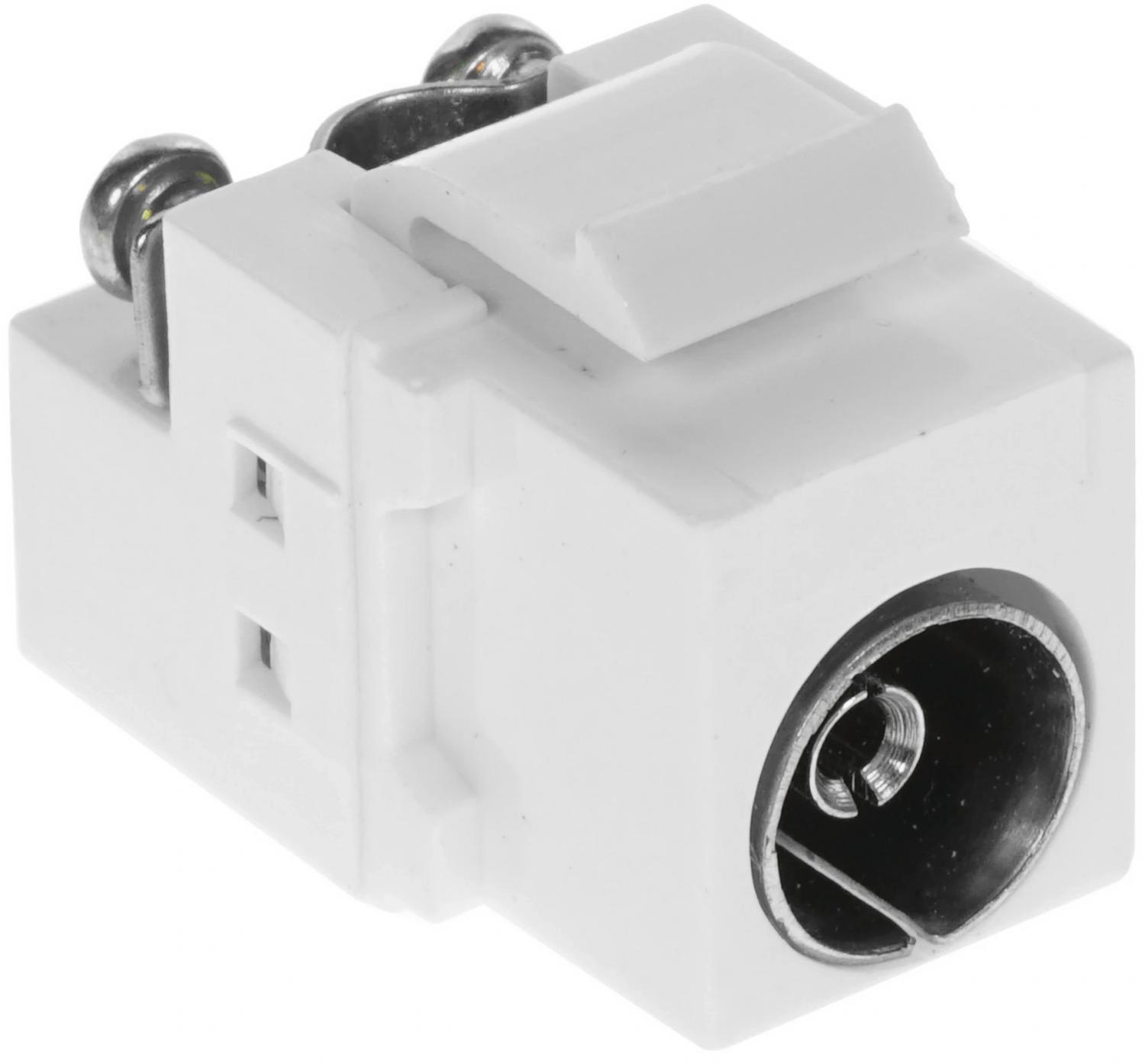 Модуль Lanmaster LAN-OK-TV/S-WH белый