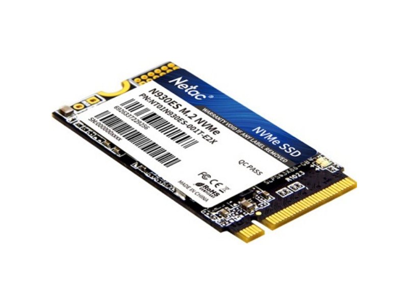 Твердотельный накопитель SSD Netac N930ES 512GB
PCIe 3 x2 M.2 2242 NVMe 3D NAND, R/W up to 1650/1500MB/s, IOPS(R4K) 180K/200K, TBW 300TB, 3y wty