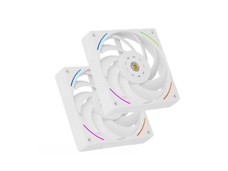Thermalright Кулер Phantom Spirit 120 Digital Snow LGA115X/1200/1700/1851/AM4/AM5 (Dual Tower, 2x120mm ARGB PWM Fan, медное основание, 7 тепл. трубок 6мм) / TRPS120DSNOW