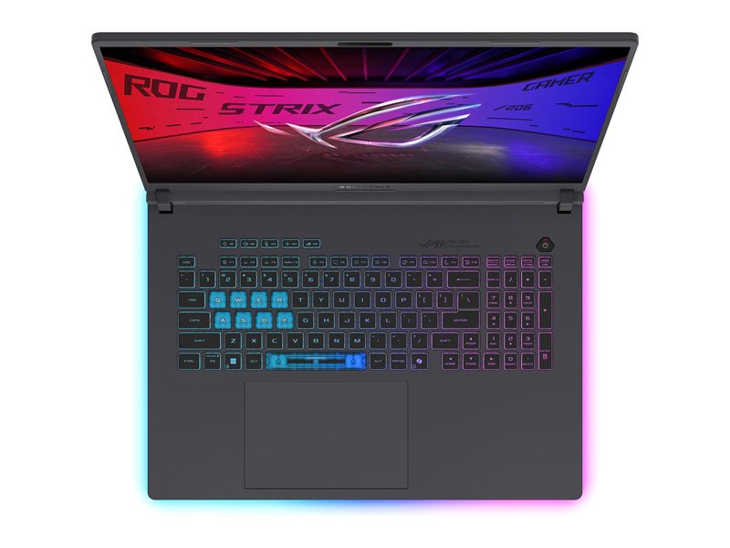 Ноутбук/ ASUS ROG Strix G18 G815LR-S9085 18"(2560x1600 IPS (матовый, 240Hz))/Intel Core Ultra 9 275HX(2.7Ghz)/32768Mb/1024PCISSDGb/noDVD/Ext:NVIDIA GeForce RTX 5070 Ti(12288Mb)/Cam/BT/WiFi/90WHr/war 1y/3.2kg/Eclipse Gray/noOS