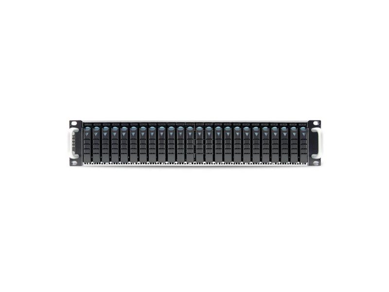 Корпус AIC J2024-02-03X_XJ1-20242-07 J2024-02, 2U, 24xSATA/SAS HS 2,5" bay, hot swap JBOD, 2xSAS 12G expander with 3xSFF-8644, 2xBMC, 549W 1+1 redundant 80+ Platinum, w/o rails, w/o bezel